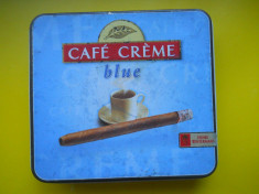HOPCT CUTIE VECHE METAL TRABUCURI CAFE CREME BLUE 90/80 MM foto