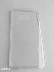 Husa silicon transparenta TPU HTC one M9 foto