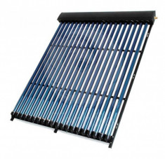 Panou (colector) solar termic cu 30 tuburi vidate, tehnologie heat pipe foto