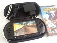 PSP Street E 1004 modat GTA VICE CITY umd original incarcator borseta curelusa foto