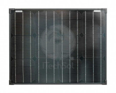 Panou solar fotovoltaic monocristalin 50W Black foto