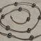 Colier argint cu MARGELE argint Finut Delicat SUPERB de Efect vintage Impecabil