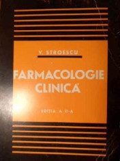 Farmacologie Clinica - V. Stroescu ,387052 foto