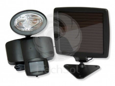 Proiector (reflector) LED cu senzor de miscare si alimentare solara foto