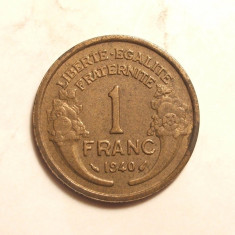 FRANTA 1 FRANC 1940 FOARTE FRUMOS