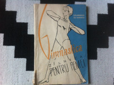 gimnastica zilnica pentru femei 1959 ed tineretului carte sport hobby ilustrata foto