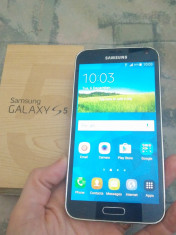 Samsung Galaxy S5 SM-G900F 16 GB negru in stare foarte buna foto