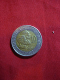 Moneda bimetal Filipine 10 Peso 2002, Asia