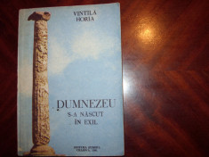 VINTILA HORIA - DUMNEZEU S-A NASCUT IN EXIL * foto