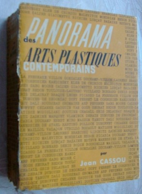 PANORAMA DES ARTS PLASTIQUES CONTEMPORAINS PAR JEAN CASSOU (1960/LB FRA/800 pag) foto