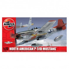 Kit Aeromodele Airfix 01004 Avion North American P-51D Mustang Scara 1:72 foto