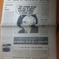 ziarul cuvntul 26 februarie -4 martie 1991-articol despre mineriada