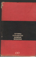 (C7156) EUGEN LOVINESCU - ISTORIA CIVILIZATIEI ROMANE MODERNE foto