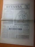 Ziarul revansa nr.5/1991-articole despre revolutie