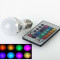 Bec LED Colors RGB 16 culori cu telecomanda