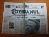 Ziarul cotidianul 23 mai 1991- articolul &quot; lasitatea unui marxist &quot;