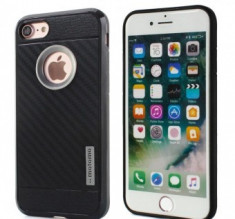 Husa MOTOMO Carbon Fiber Apple iPhone 6 Plus Grey foto