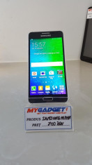 Samsung Galaxy Alpha Charcoal Black foto