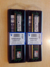 Memorie PC Kingston 2x2GB DDR2 800MHZ(4GB) PC2-6400 Nou Sigilate foto