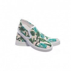 Espadrile de dama Jungle Green foto