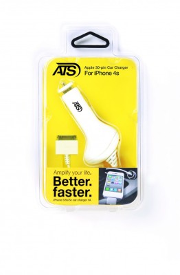 Incarcator auto ATS iphone 4/4s / 5.0V , 1A / (41028) foto