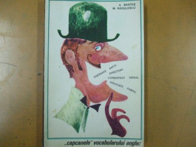 Capcanele vocabularului englez A. Bantas Bucuresti 1967 foto