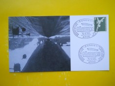 HOPCT 18 W GERMANIA ESSEN ZEPPELIN ANIV ZBOR POLAR 1981-COSMOS SPACE-CIRCULATA foto