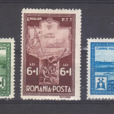 Romania 1932 serie Nestampilata Sanatoriul P.T.T.