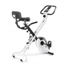 CAPITAL SPORTS AZURA X1 X-Bike, bicicleta, pana in 120 kg, rata de masurare, rabatabil, 4 kg, alba foto