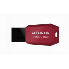FLASH DRIVE USB A-DATA 8GB UV100 RED foto
