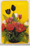Bnk cld Calendar de buzunar 1980 - M.A.I.A. - flori