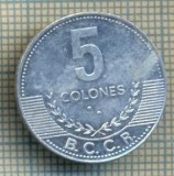 7132 MONEDA- COSTA RICA - 5 COLONES -anul 2008 -starea care se vede, America Centrala si de Sud