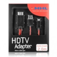 Adaptor digital HDTV Samsung Galaxy Note N7000 HDMI MHL 2m Blister foto