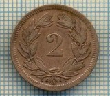 7117 MONEDA- ELVETIA - 2 RAPPEN -anul 1851 A -starea care se vede, America Centrala si de Sud