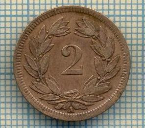 7117 MONEDA- ELVETIA - 2 RAPPEN -anul 1851 A -starea care se vede