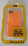 Husa protectie iPhone 5/5S (40175), Portocaliu, iPhone 5/5S/SE, Plastic