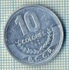 7142 MONEDA- COSTA RICA - 10 COLONES -anul 2008 -starea care se vede, America Centrala si de Sud