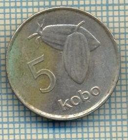 7058 MONEDA- NIGERIA - 5 KOBO -anul 1974 -starea ce se vede foto