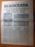 Ziarul democratia 30 aprilie 1990-art.despre alegeri si despre 1 mai muncitoresc