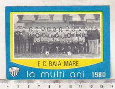 bnk cld Calendar de buzunar 1980 - F C Baia Mare foto