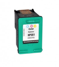 HP 351XL / CB338E (col), cartus compatibil 1000 pagini foto