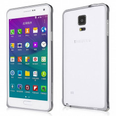 Rama aluminiu Samsung Galaxy Note 4 N910 Baseus Arc Gri Blister Originala foto