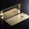Folie sticla oglinda fata-spate Iphone 5/5S/5SE gold