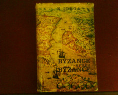 N. Iorga Byzance apres Byzance, (Bizant dupa Bizant) editie de lux, in franceza foto