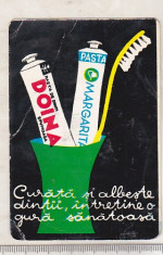 bnk cld Calendar de buzunar 1965 - Pasta de dinti foto