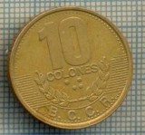 7139 MONEDA- COSTA RICA - 10 COLONES -anul 1995 -starea care se vede, America Centrala si de Sud