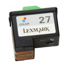 Lexmark 27 / 10N0227 (col), cartus compatibil 275 pagini foto