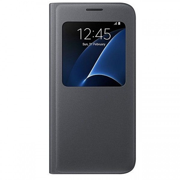 Husa piele Samsung Galaxy S7 G930 S-View EF-CG930PB Blister Originala foto mare Husa piele Samsung Galaxy S7 G930 S-View EF-CG930PB Blister Originala foto mare