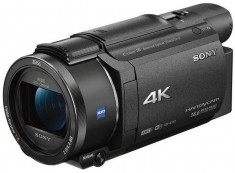 Camera video Sony FDR-AX53, negru foto