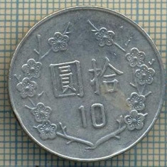 7124 MONEDA- CHINA -TAIWAN - 10 YUAN -anul ? -starea care se vede